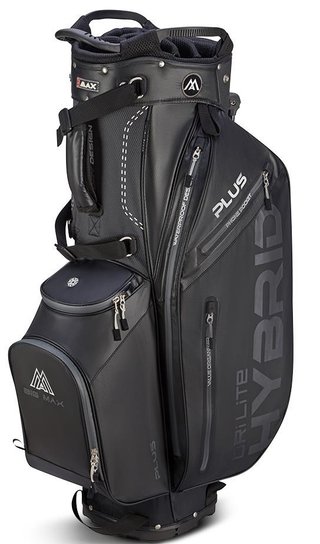Big Max Dri Lite Hybrid Plus stand bag, zwart