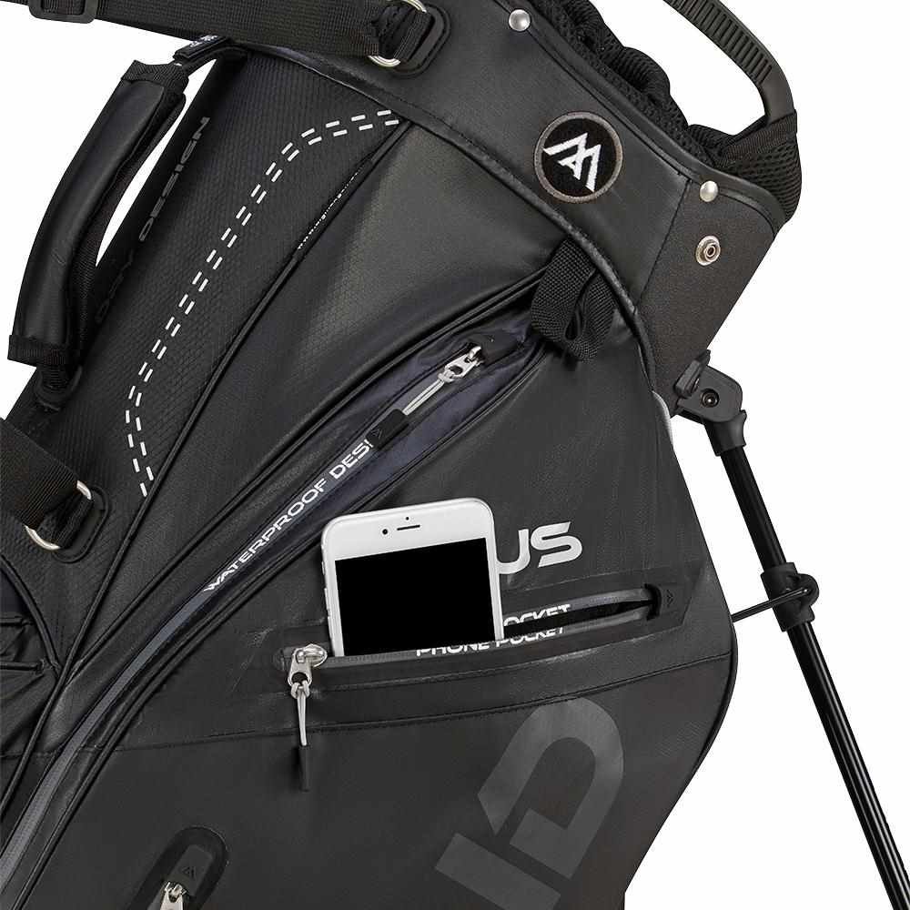 Big Max Dri Lite Hybrid Plus stand bag, zwart