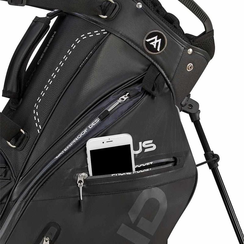 Big Max Dri Lite Hybrid Plus stand bag, zwart