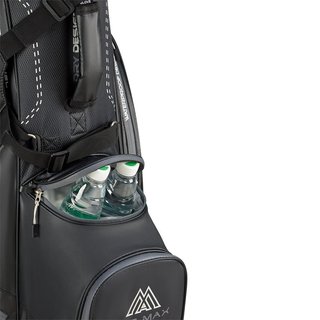 Big Max Dri Lite Hybrid Plus stand bag, zwart