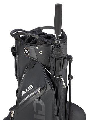 Big Max Dri Lite Hybrid Plus stand bag, zwart