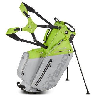 Big Max Dri Lite Hybrid Plus stand bag, lime/silver