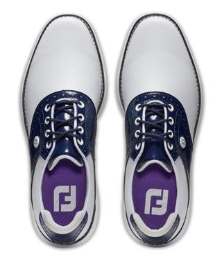 FootJoy Traditions Spikeless dames golfschoenen, wit