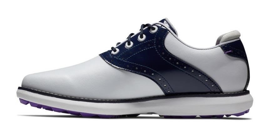 FootJoy Traditions Spikeless dames golfschoenen, wit