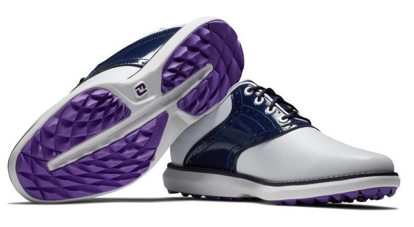 FootJoy Traditions Spikeless dames golfschoenen, wit