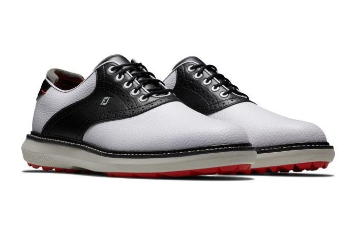 FootJoy Traditions Spikeless heren golfschoenen, wit