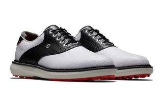 FootJoy Traditions Spikeless heren golfschoenen, wit