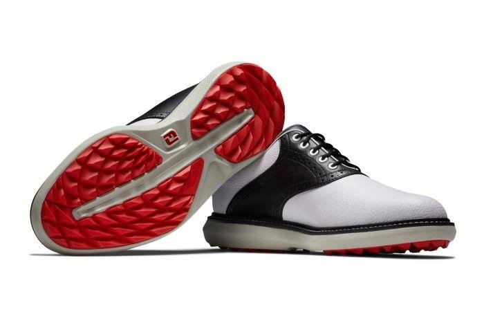 FootJoy Traditions Spikeless heren golfschoenen, wit