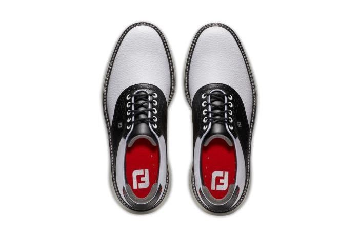 FootJoy Traditions Spikeless heren golfschoenen, wit