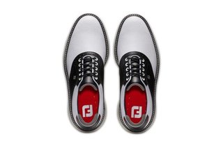 FootJoy Traditions Spikeless heren golfschoenen, wit