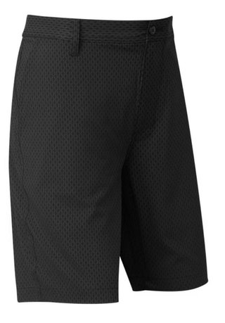 FootJoy Tonal Print heren shorts, zwart