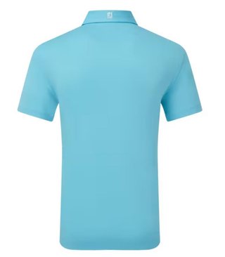 FootJoy Stretch Pique Solid heren polo, riviera blue