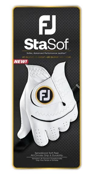 FootJoy StaSof Cadet heren golfhandschoen, wit