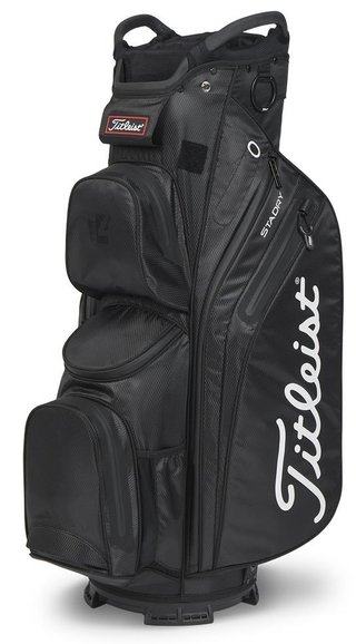 Titleist 14 StaDry cart bag, zwart