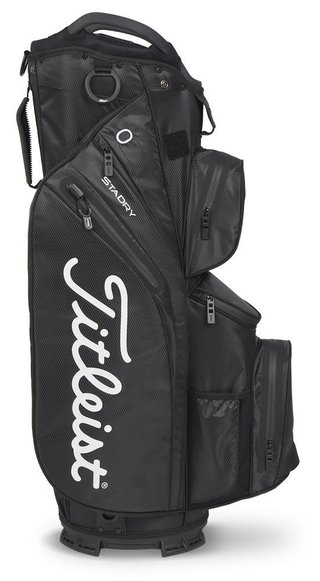 Titleist 14 StaDry cart bag, zwart