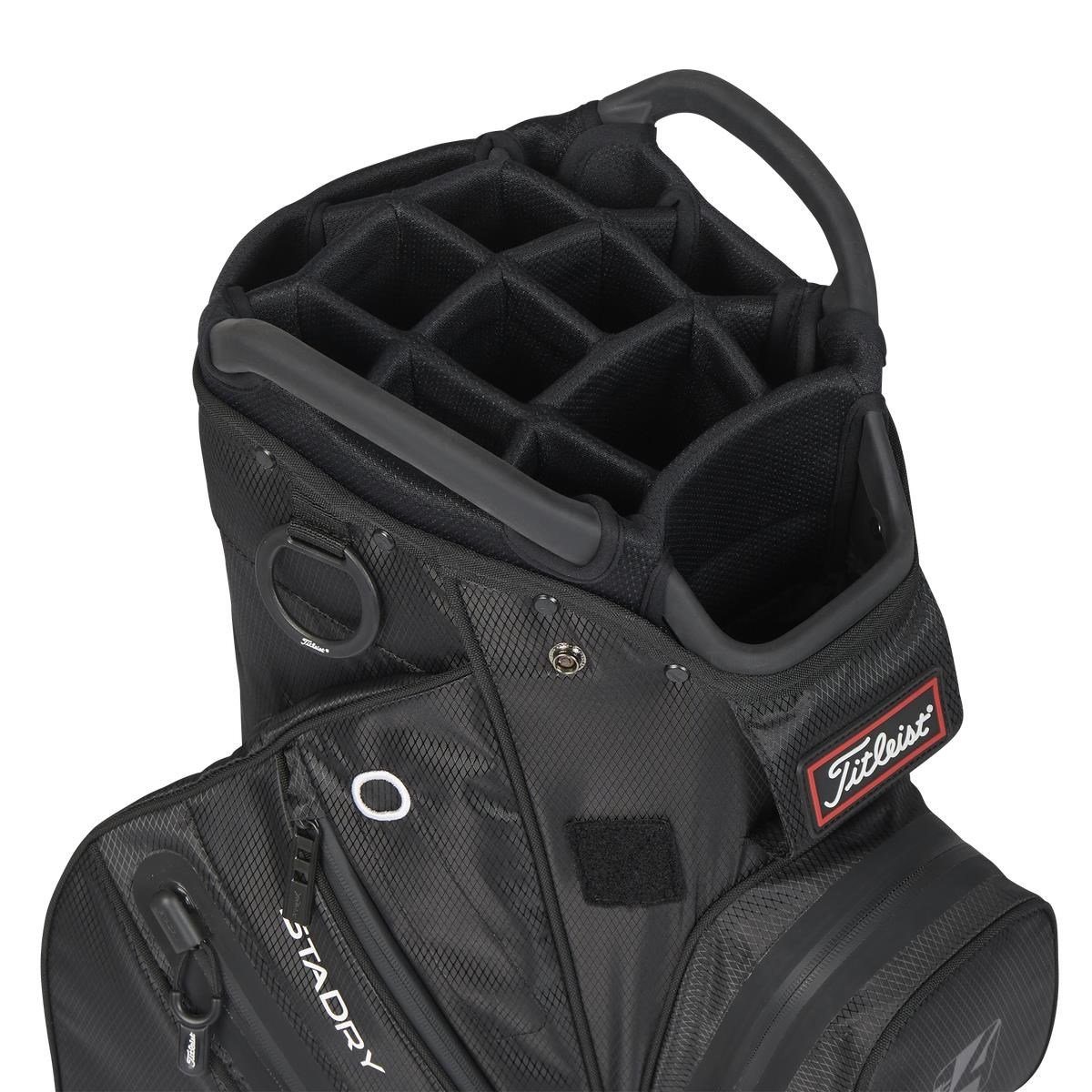 Titleist 14 StaDry cart bag, zwart