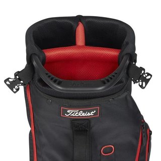 Titleist Premium carry bag pencil bag, zwart/zwart/rood