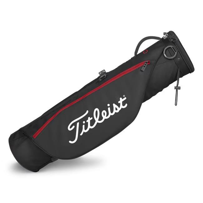 Titleist Carry pencil bag, zwart/rood