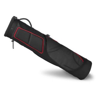 Titleist Carry pencil bag, zwart/rood