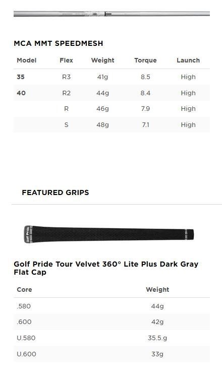 Titleist TSR1 heren fairwayhout