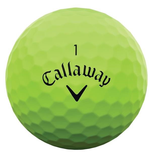 Callaway Supersoft Matte golfballen, groen