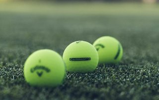 Callaway Supersoft Matte golfballen, groen