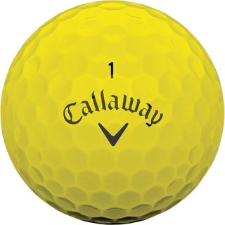 Callaway Warbird 2.0 golfballen, geel
