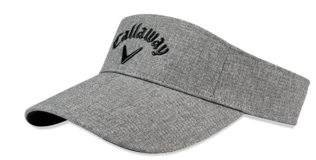 Callaway Liquid Metal visor, heather grey/black