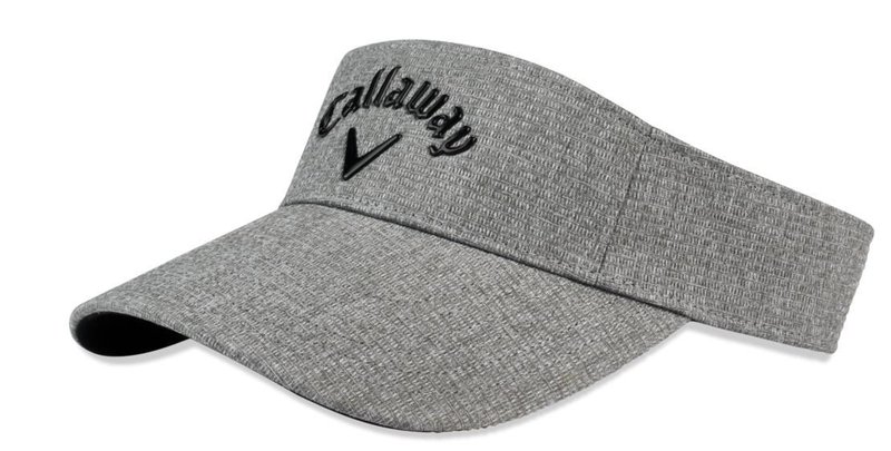 Callaway Liquid Metal visor, heather grey/black