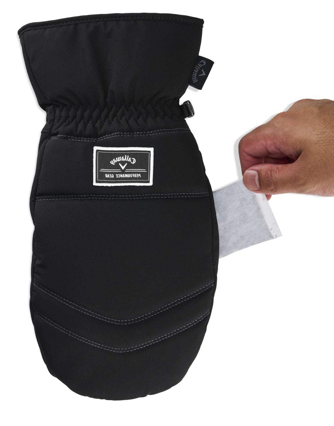 Callaway Thermal Mittens winterhandschoenen, zwart