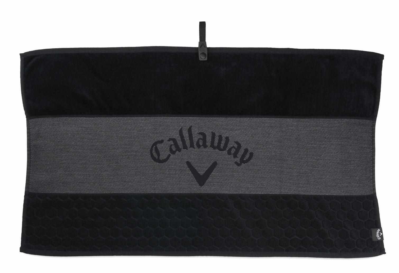 Callaway Golf Callaway Tour golfhanddoek 35"x20" (89x51cm), zwart
