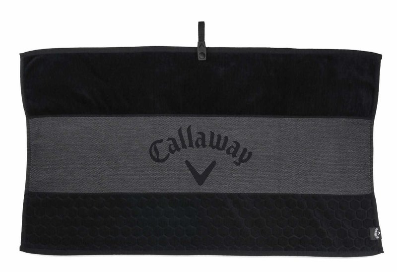 Callaway Golf Callaway Tour golfhanddoek 35"x20" (89x51cm), zwart
