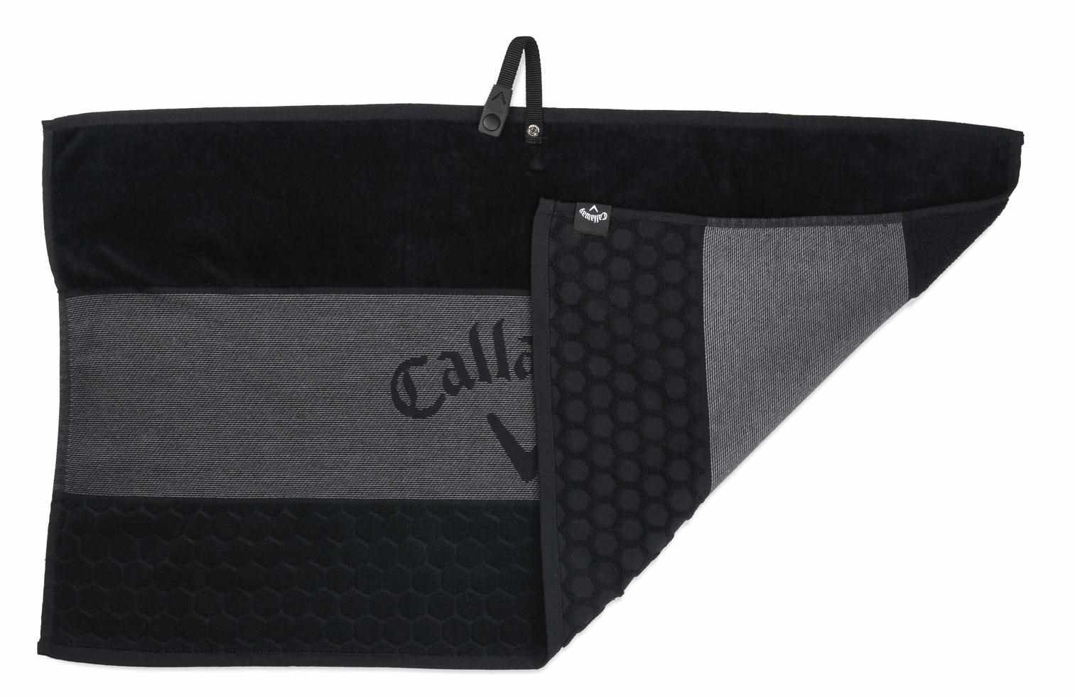 Callaway Golf Callaway Tour golfhanddoek 35"x20" (89x51cm), zwart