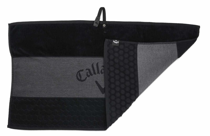 Callaway Golf Callaway Tour golfhanddoek 35"x20" (89x51cm), zwart