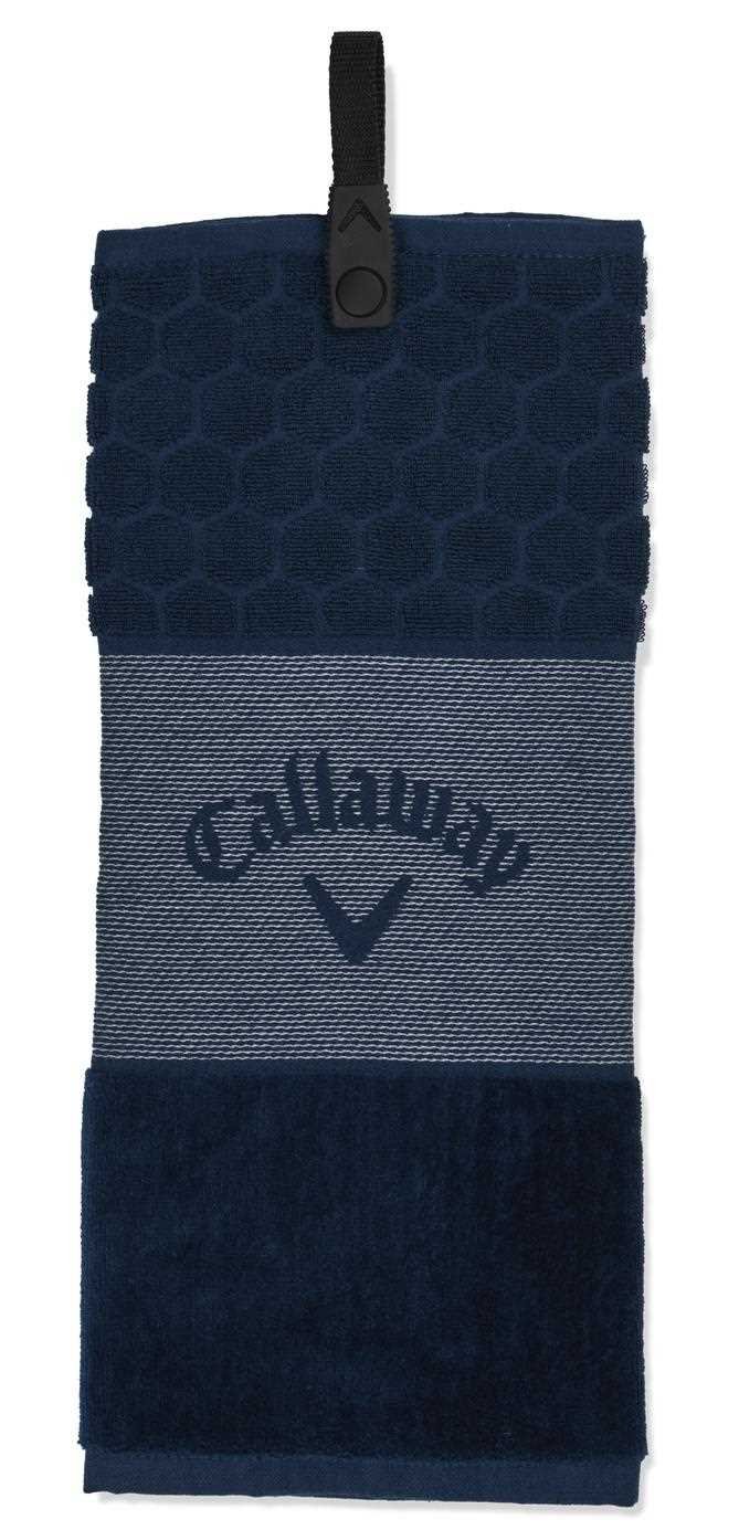 Callaway Tri-Fold 23 golfhanddoek 16"x21" (40x53 cm), marineblauw