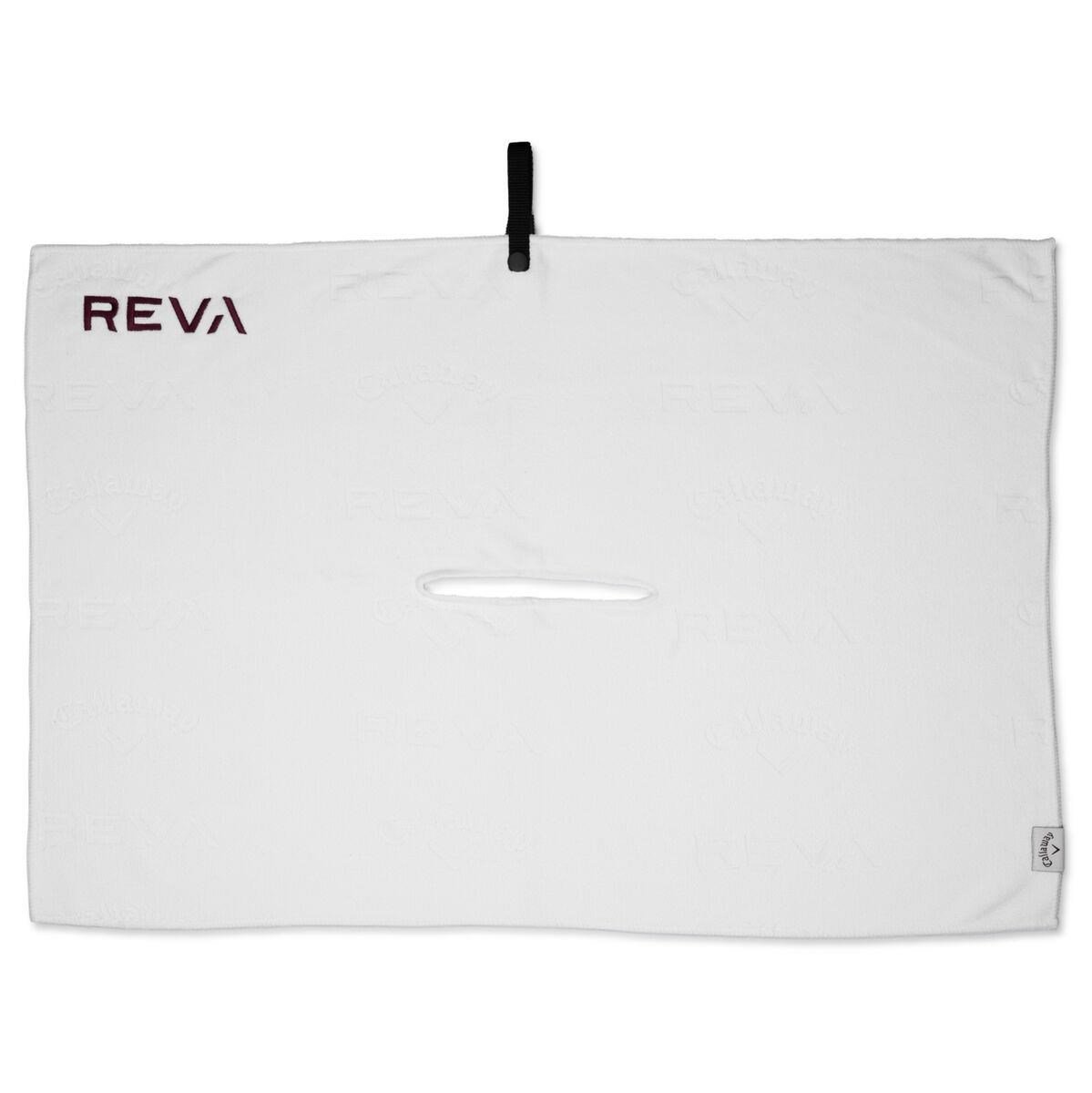 Callaway Reva Outperform golfhanddoek 30"x20" (76x50cm), wit