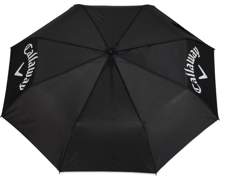 Callaway Golf Callaway 43" Single Canopy Collapsible paraplu, zwart/wit