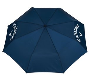 Callaway 43" Collapsible paraplu, marineblauw/wit