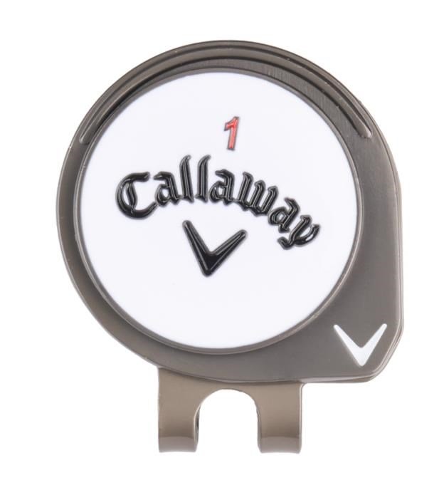 Callaway Ball Marker Hat Clip, metaal