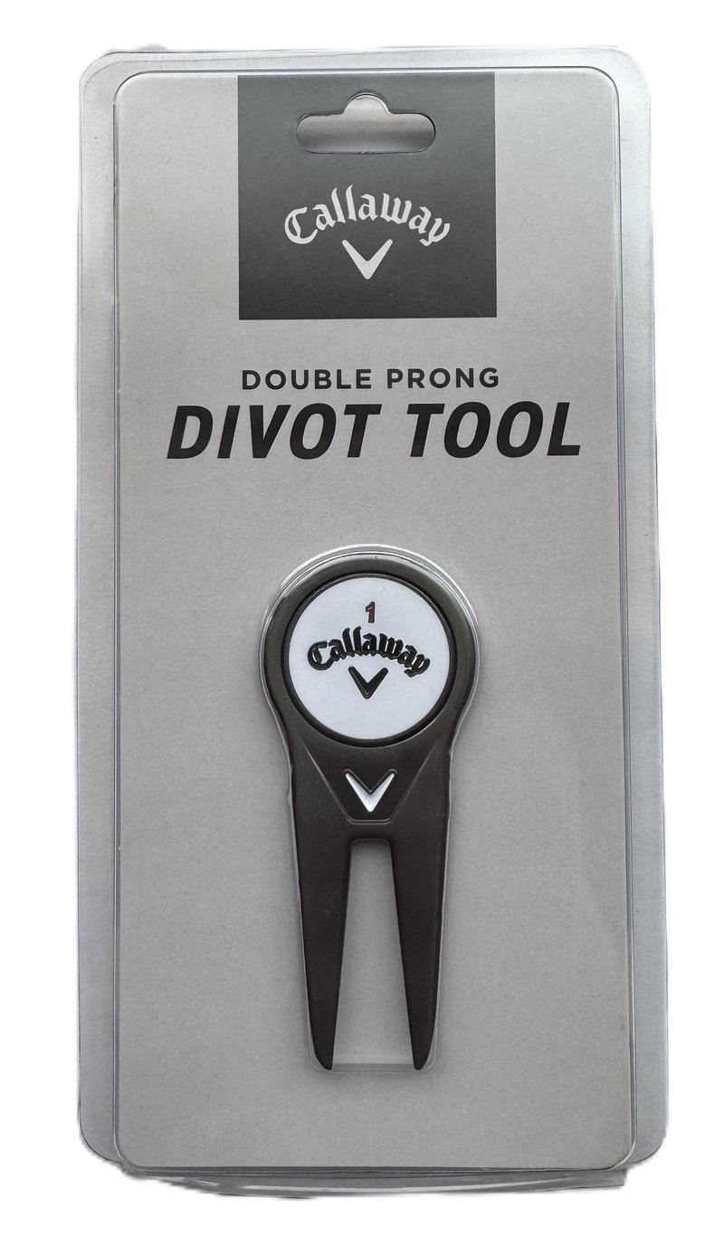 Callaway Divot Tool + Callaway marker, gunmetal