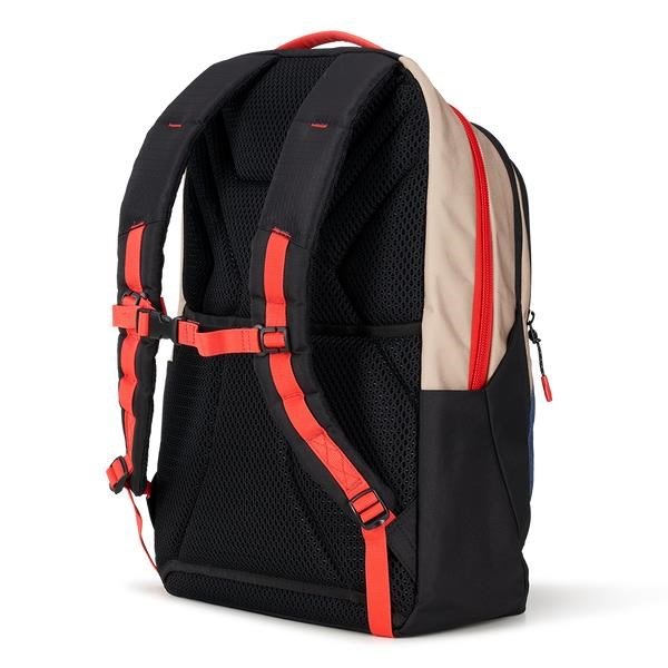 Ogio Axle Pro Backpack tas, tan/blauw/rood