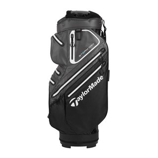 TaylorMade Storm-Dry Waterproof cart bag, zwart/grijs
