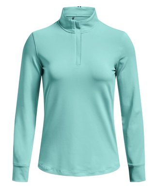 Under Armour Playoff 1/4 Zip dames sweatshirt, blauw