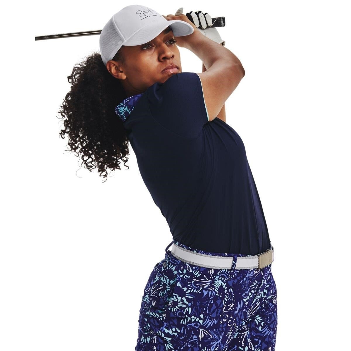 Under Armour Iso-Chill dames polo, navy