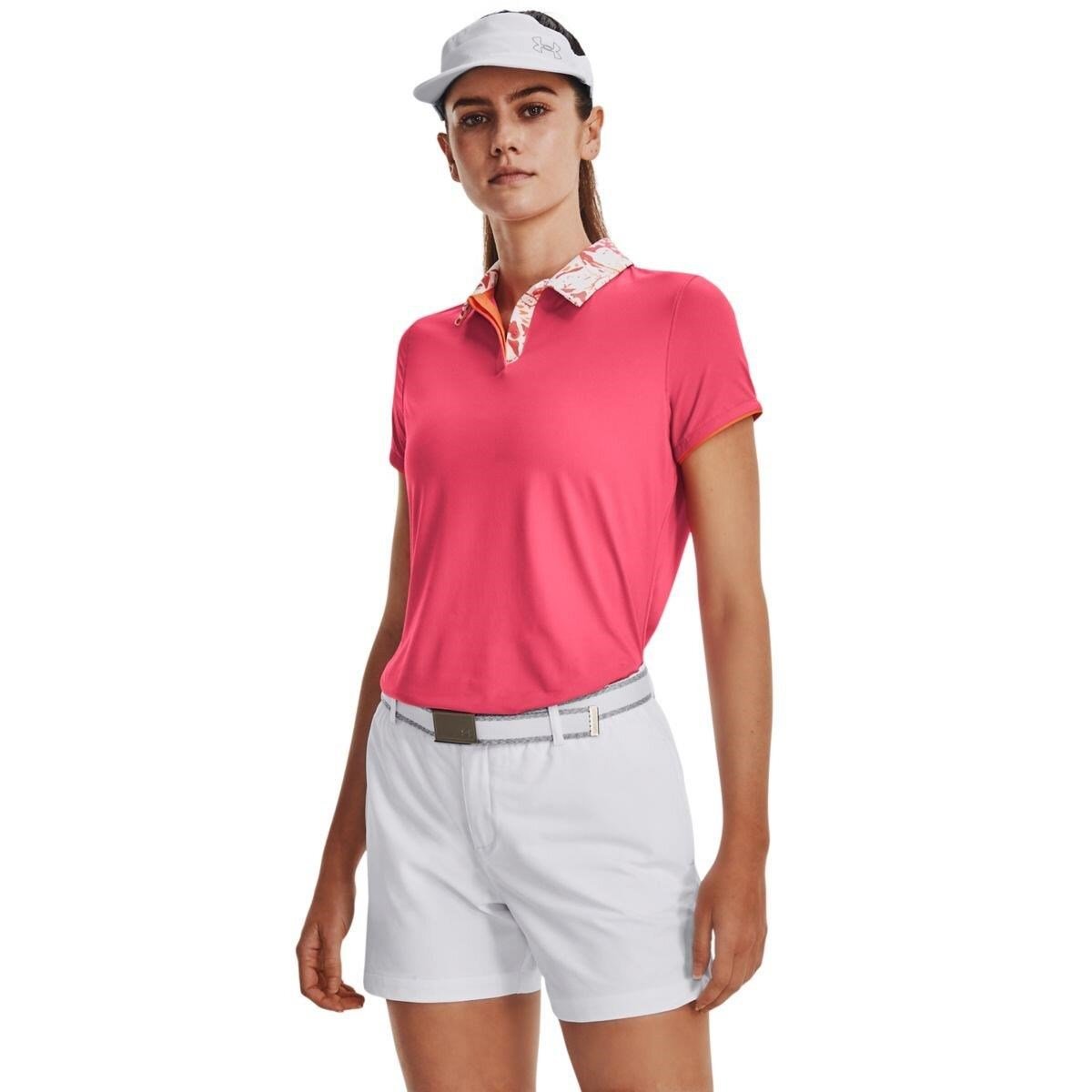Under Armour Iso-Chill dames polo, roze