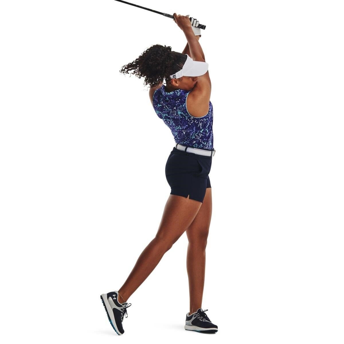 Under Armour Iso-Chill Sleeveless dames polo, sonar blue