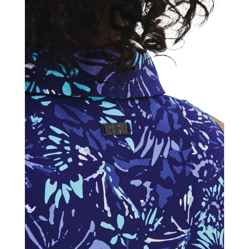 Under Armour Iso-Chill Sleeveless dames polo, sonar blue