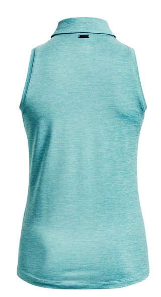 Under Armour Playoff Sleeveless dames polo, blauw