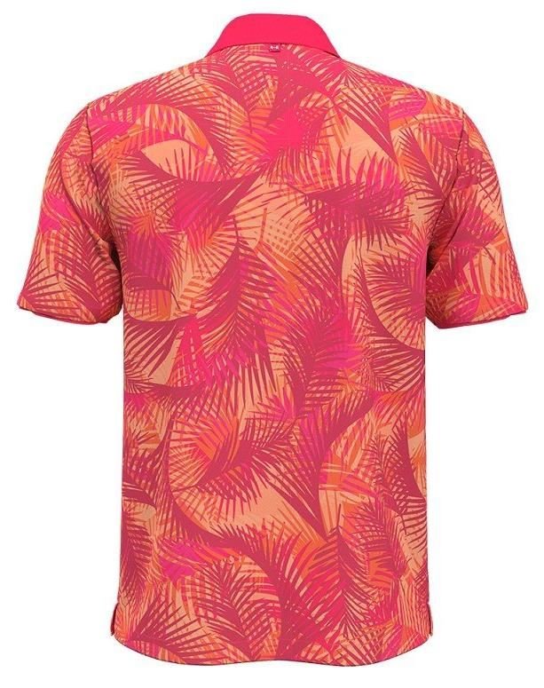 Under Armour Iso-Chill Graphic Palm heren polo, roze