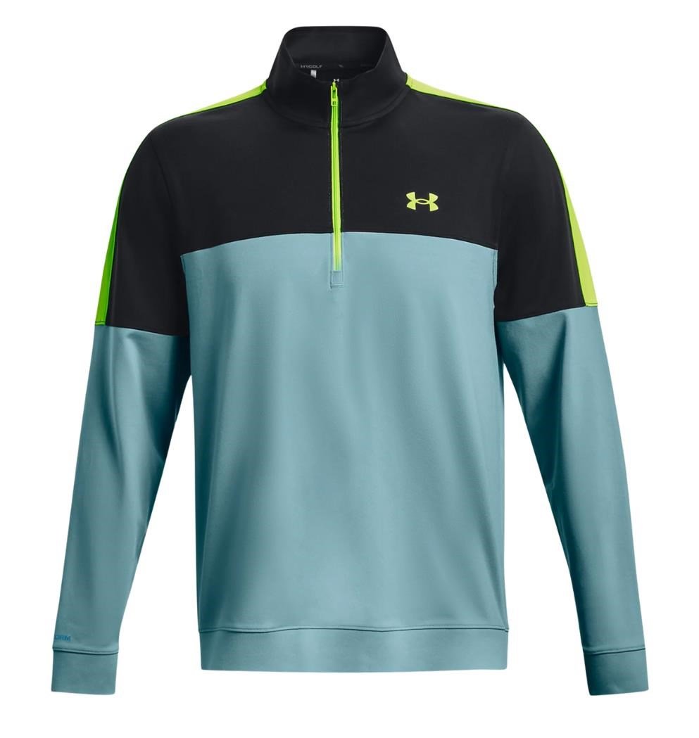 Under Armour Storm heren sweatshirt, still water/black